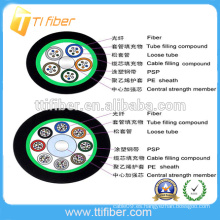 Cable subacuático subacuático de fibra óptica de tubo GYTS